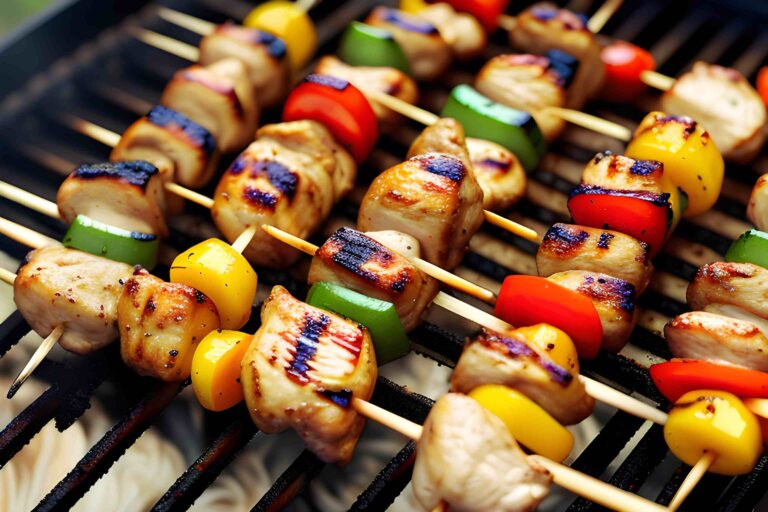 Chicken skewers: Delicious and easy to make appetizer for parties.Dreaxiagourmet.com