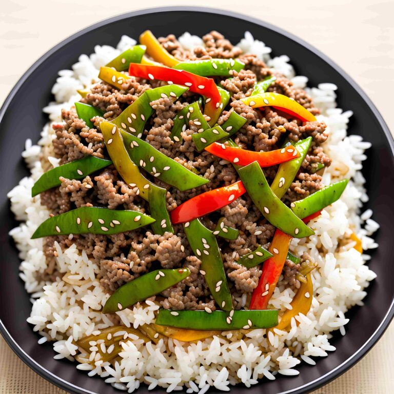 How to: Ground Beef Stir-Fry (BF) dreaxiagourmet.com
